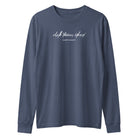 Jolly & Goode long sleeve shirts Chalk Stream Island | Clarity Always | Long Sleeve Tee Cheeky British Style