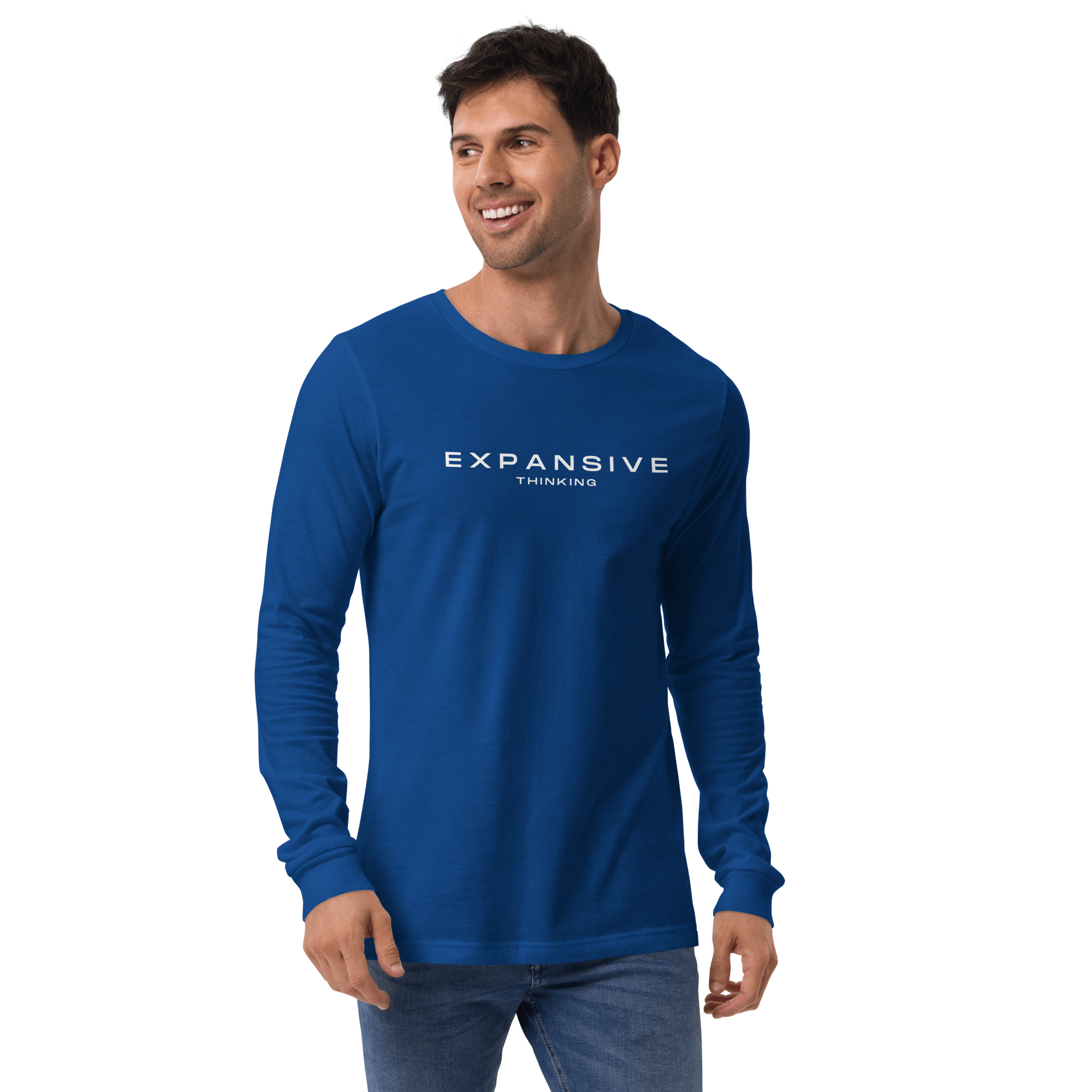 Jolly & Goode long sleeve shirts Expansive Thinking Long-Sleeve Shirt Cheeky British Style