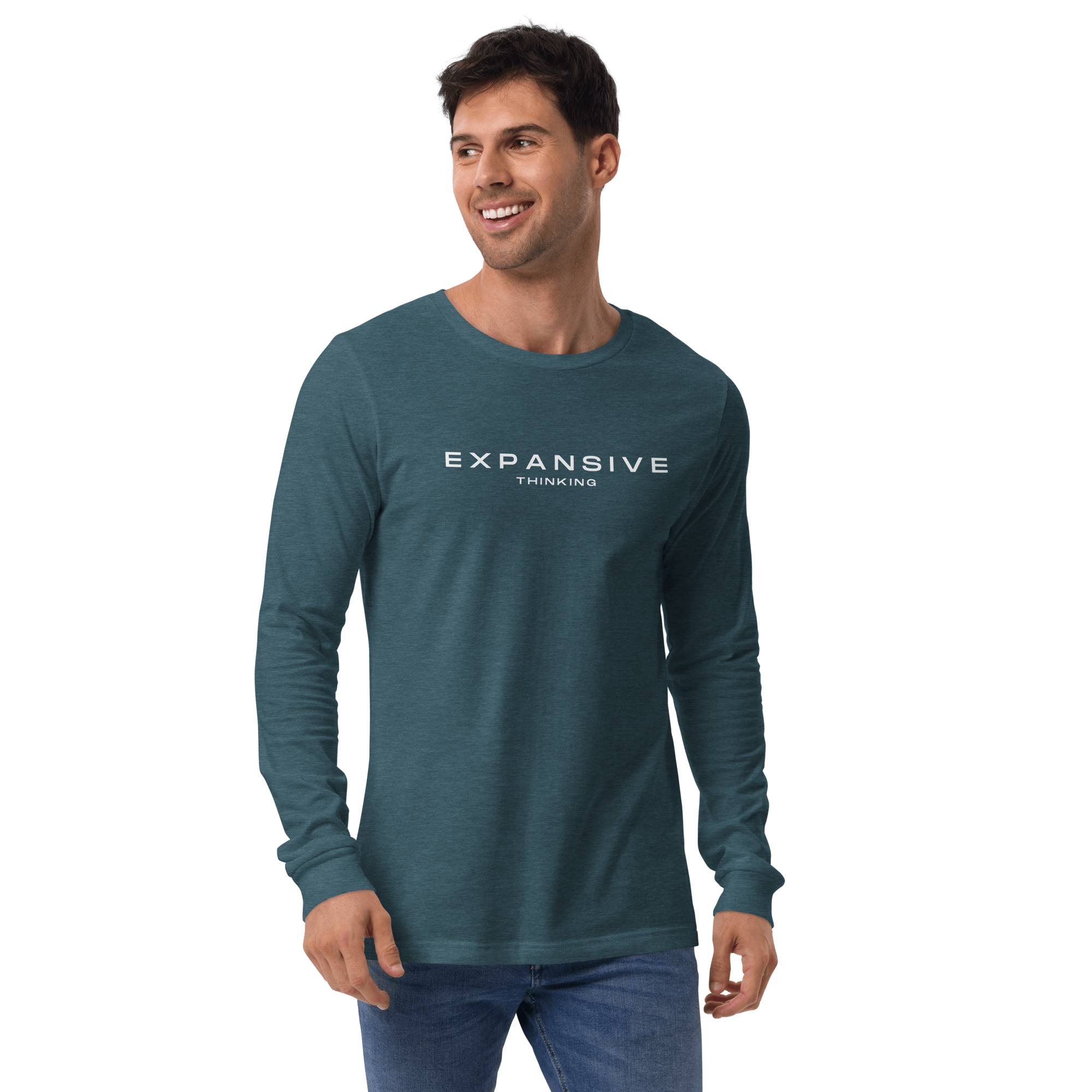 Jolly & Goode long sleeve shirts Expansive Thinking Long-Sleeve Shirt Cheeky British Style