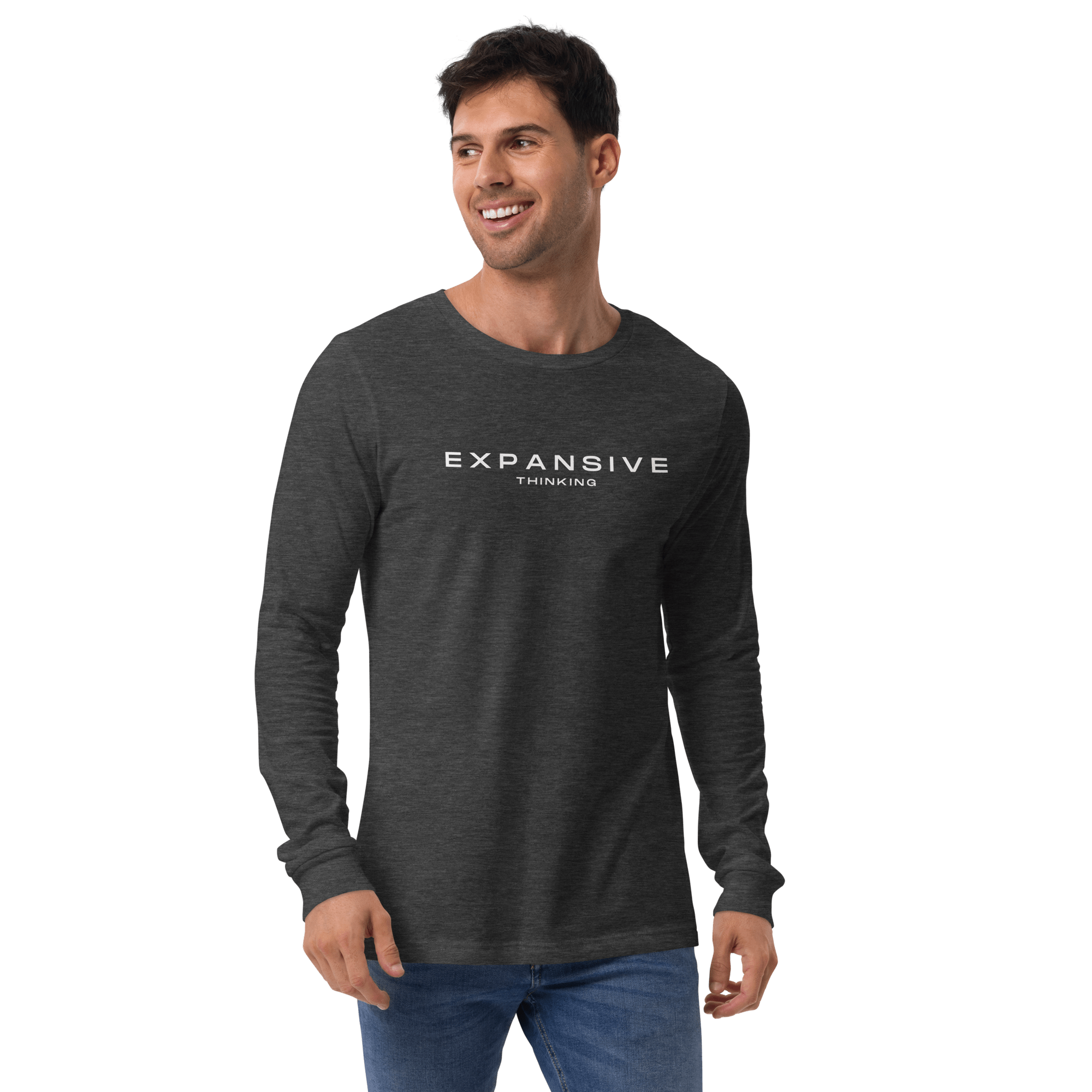 Jolly & Goode long sleeve shirts Expansive Thinking Long-Sleeve Shirt Cheeky British Style