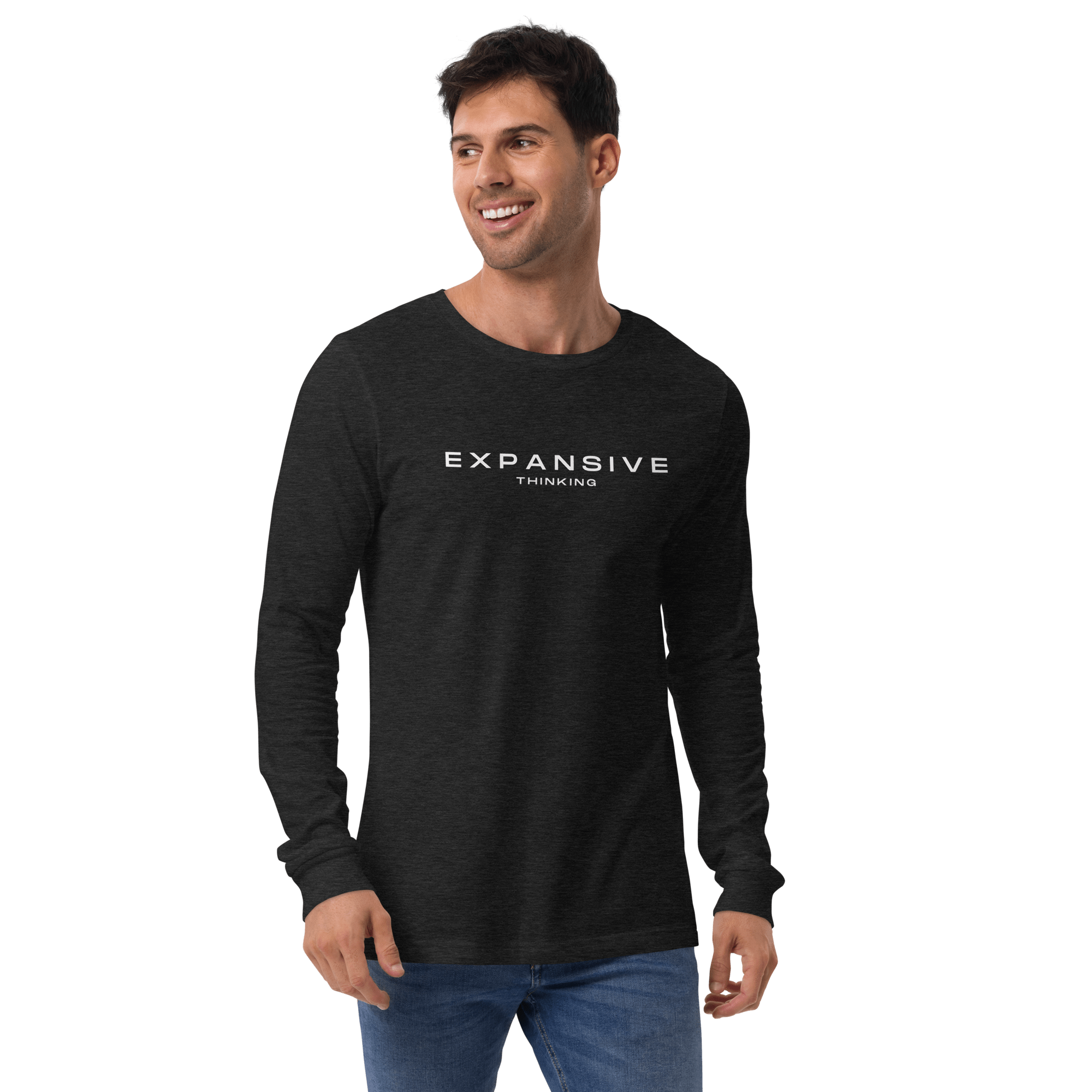 Jolly & Goode long sleeve shirts Expansive Thinking Long-Sleeve Shirt Cheeky British Style