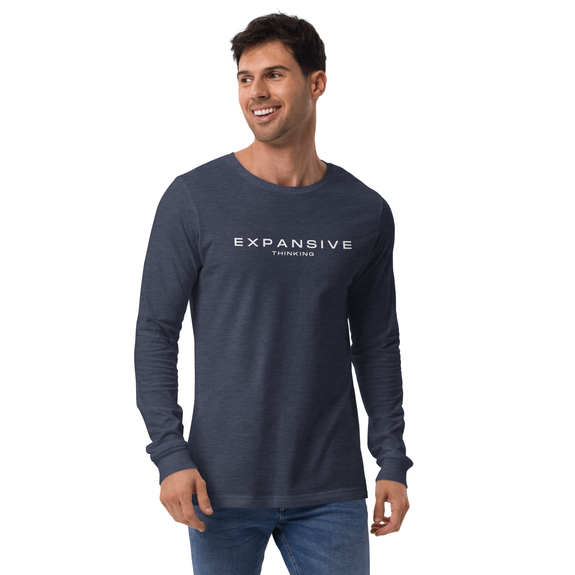 Jolly & Goode long sleeve shirts Expansive Thinking Long-Sleeve Shirt Cheeky British Style