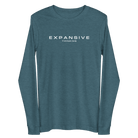 Jolly & Goode long sleeve shirts Heather Deep Teal / XS Expansive Thinking Long-Sleeve Shirt Cheeky British Style