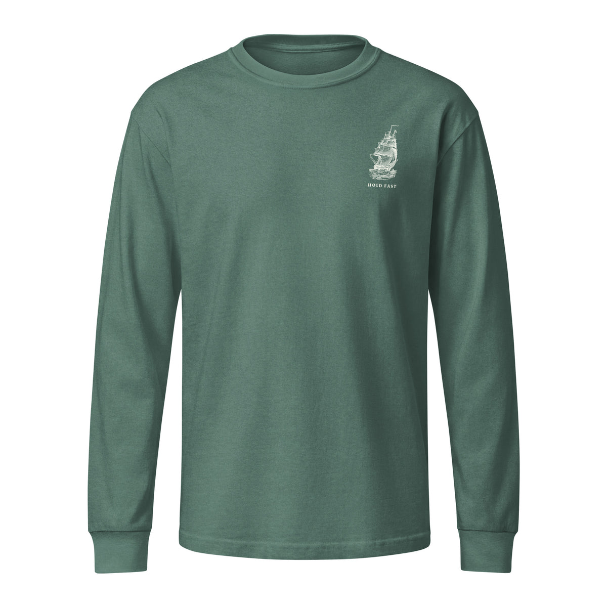 Jolly & Goode long sleeve shirts Hold Fast Nautical Heavyweight Cotton Long Sleeve Shirt Cheeky British Style