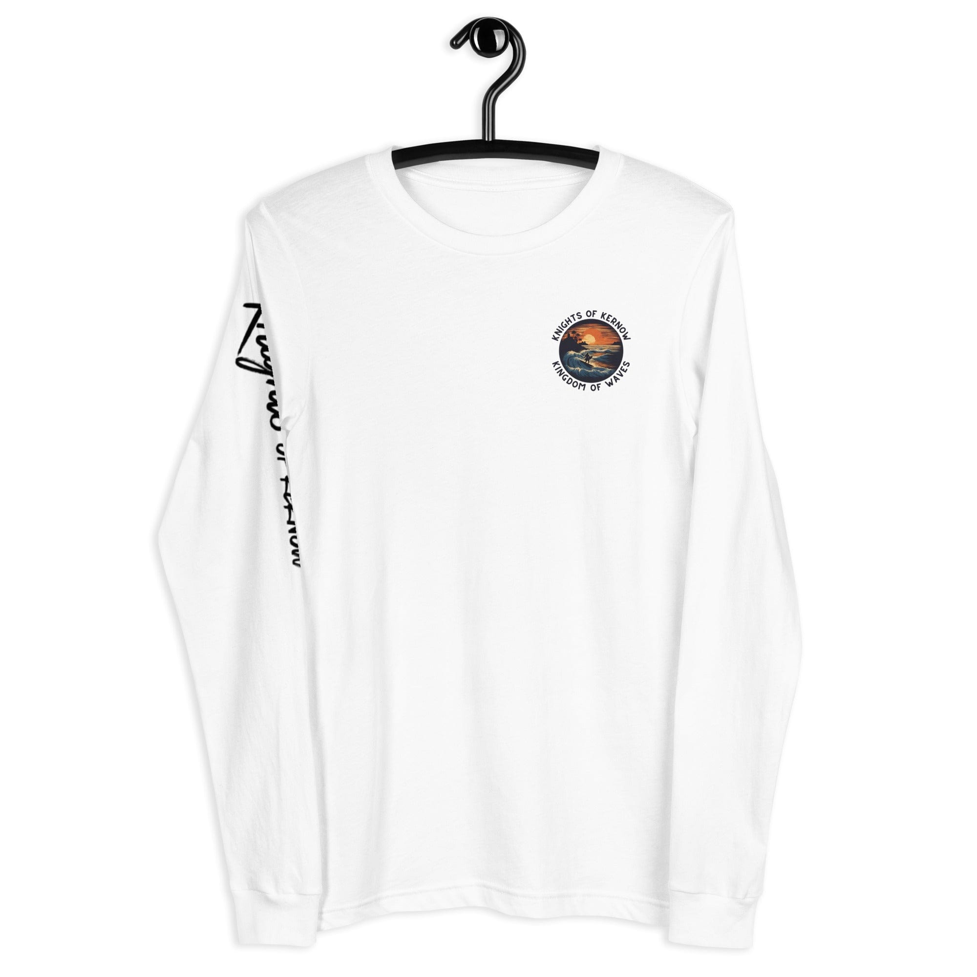 Jolly & Goode long sleeve shirts Knights of Kernow Kingdom of Waves Long-Sleeve Surfer Shirt Cheeky British Style