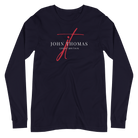 Jolly & Goode long sleeve shirts Navy / XS John Thomas | Great Britain | Long-Sleeve Shirt Cheeky British Style