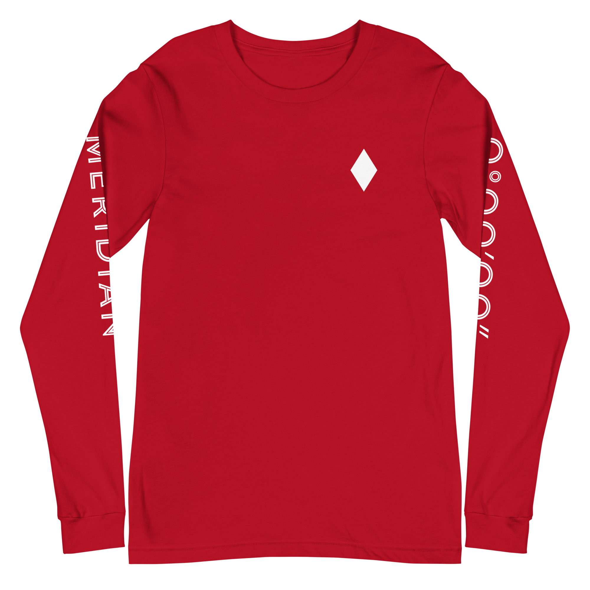 Jolly & Goode long sleeve shirts Red / XS Meridian Long Sleeve Shirt Cheeky British Style