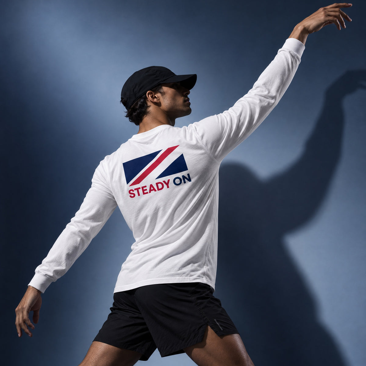 Jolly & Goode long sleeve shirts Steady On Long Sleeve Tee Cheeky British Style