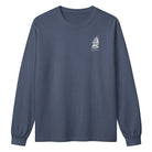 Jolly & Goode long sleeve shirts Washed Navy / XS Hold Fast Nautical Heavyweight Cotton Long Sleeve Shirt Cheeky British Style