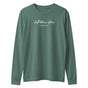 Jolly & Goode long sleeve shirts Washed Pine / XS Chalk Stream Island | Clarity Always | Long Sleeve Tee Cheeky British Style