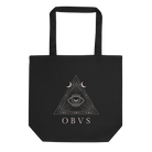 Jolly & Goode Luggage & Bags Obvs Organic Cotton Tote Bag Obviously Cheeky British Style