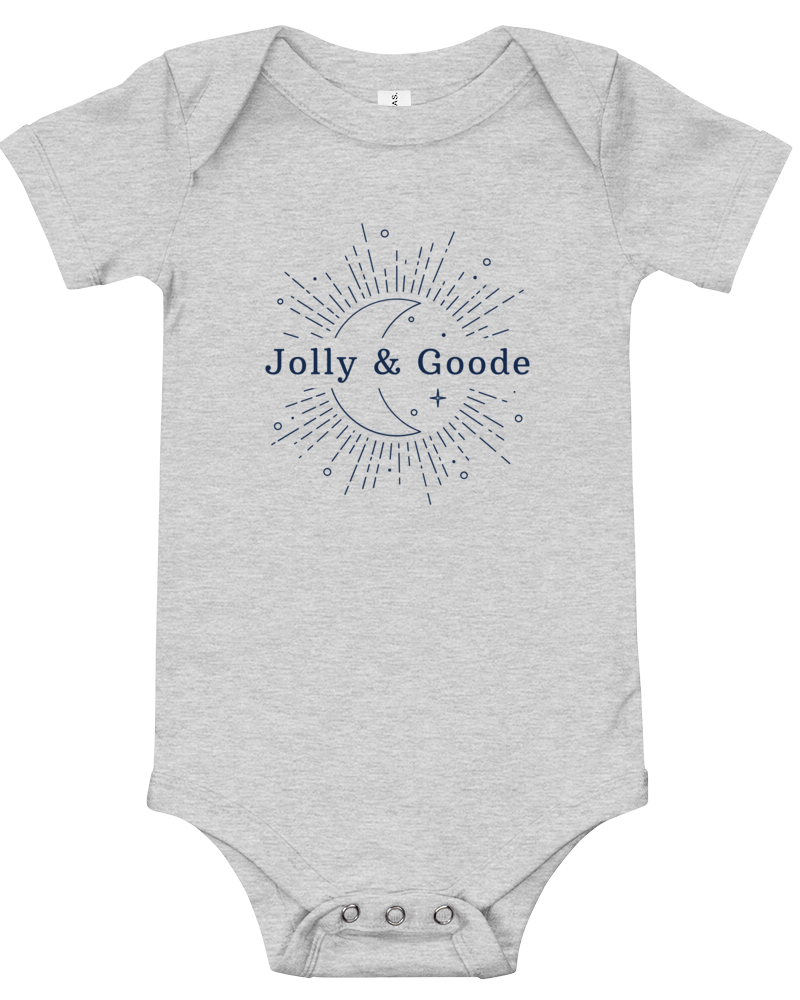 Jolly & Goode Lunar Onesie Athletic Heather / 3-6m Jolly & Goode