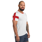 Jolly & Goode men's athletic shirts Flag of England Men's Workout Shirt Cheeky British Style