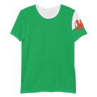 Jolly & Goode men's athletic shirts XS Flag of Wales | Men's Workout Shirt Cheeky British Style