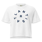 Jolly & Goode Mid-Length Tee White / S Atlantis Women’s Heavyweight Mid-Length Boxy Tee Cheeky British Style