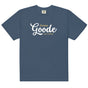 Jolly & Goode Midnight / S Emma Goode A Bit Extra Tee | Garment-dyed heavyweight cotton Cheeky British Style