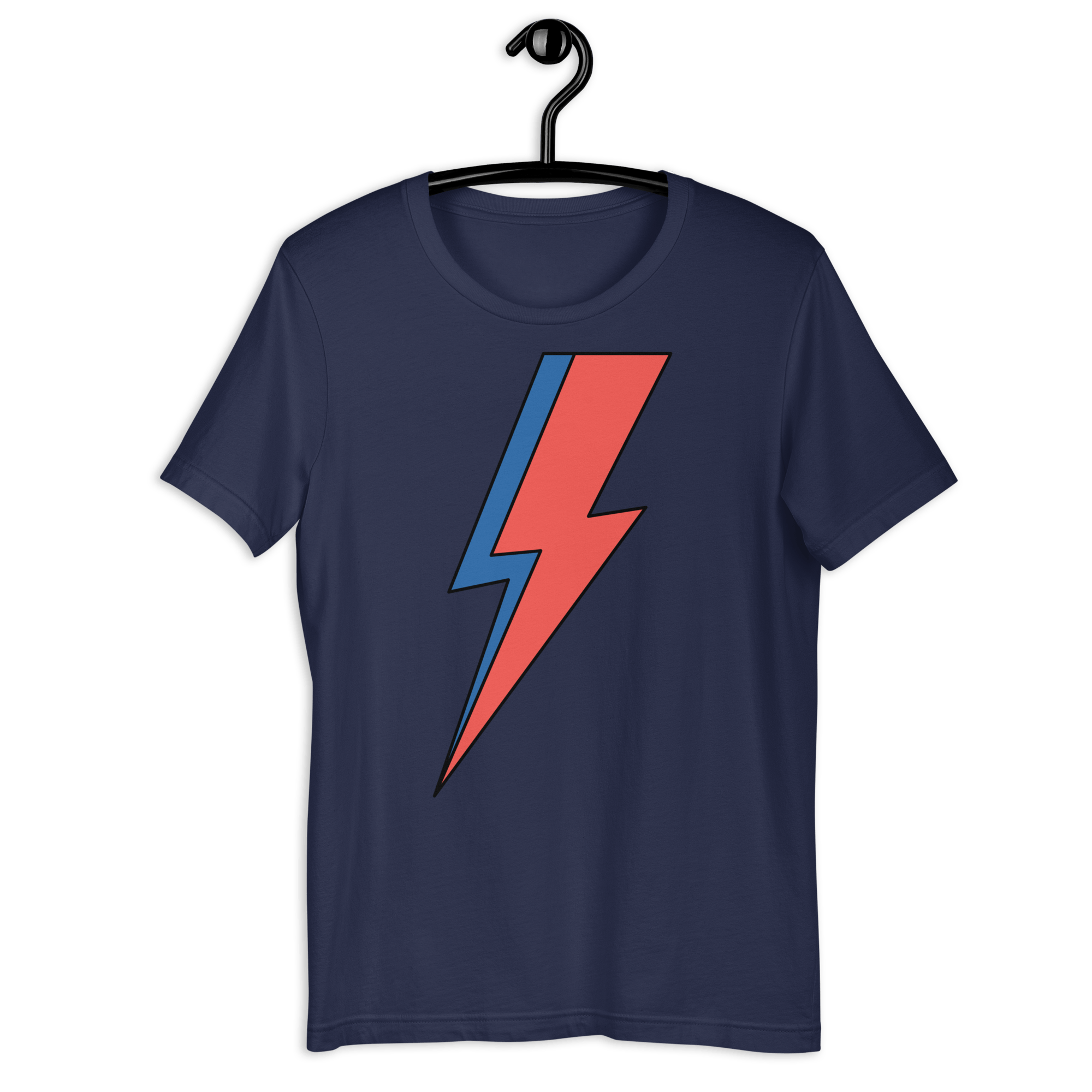Jolly & Goode Navy / S Lightning Bolt T-shirt Cheeky British Style