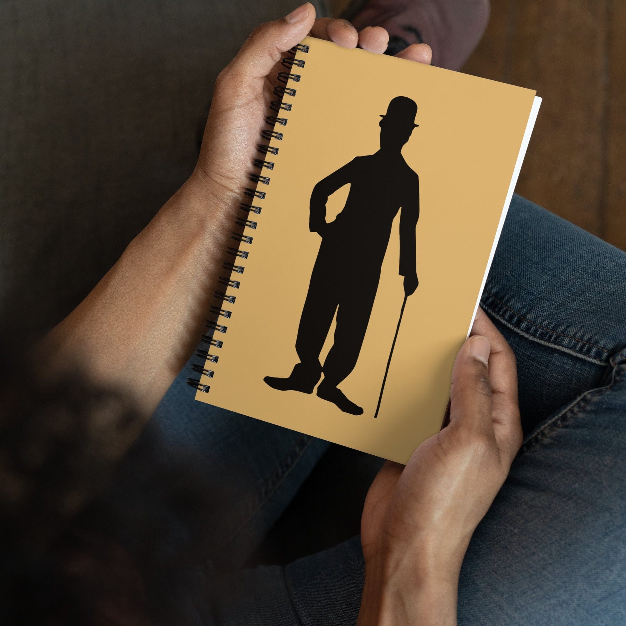 Jolly & Goode Notebooks & Notepads Chaplin Tramp Notebook Cheeky British Style