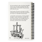 Jolly & Goode Notebooks & Notepads Charitable Interpretations Notebook Cheeky British Style