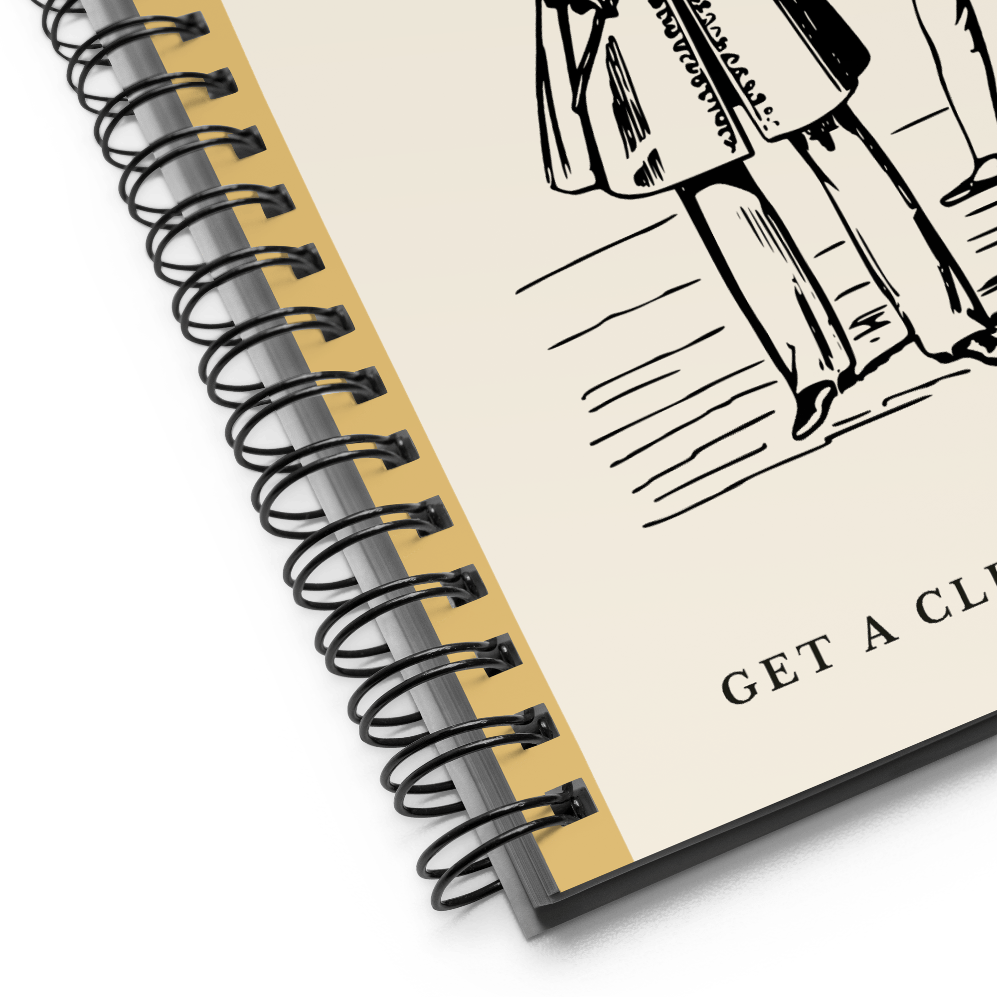 Jolly & Goode Notebooks & Notepads Wazzock & Plonker Get a Clue Notebook Cheeky British Style