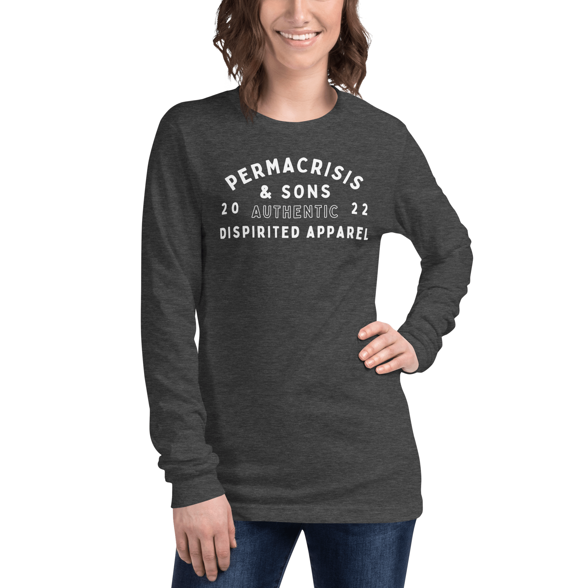 Jolly & Goode Permacrisis & Sons Long-Sleeve Shirt Cheeky British Style