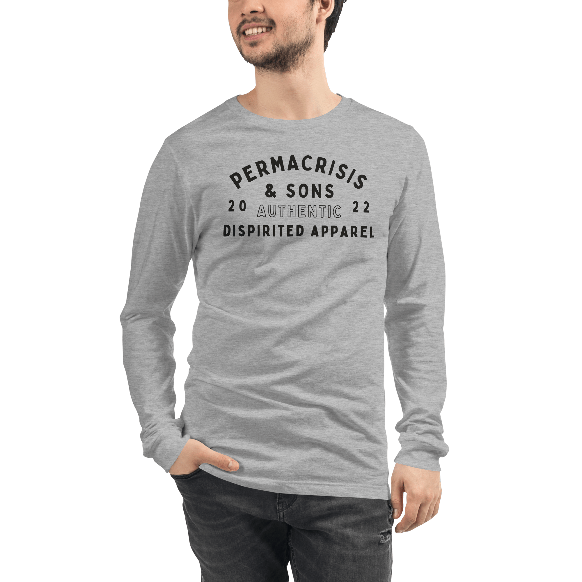 Jolly & Goode Permacrisis & Sons Long-Sleeve Shirt Cheeky British Style