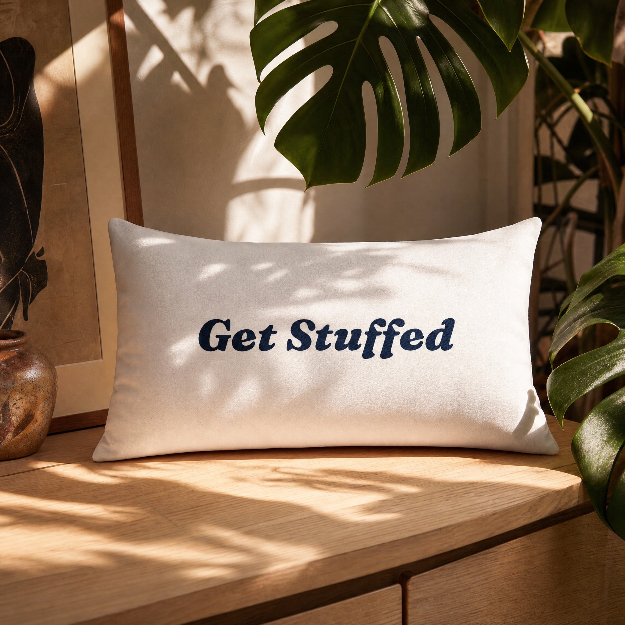 Jolly & Goode Pillow Case Get Stuffed Pillowcase – Cheeky British Gift Cheeky British Style