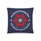 Jolly & Goode Pillow Election Day Emergency Screaming Pillow Cheeky British Style