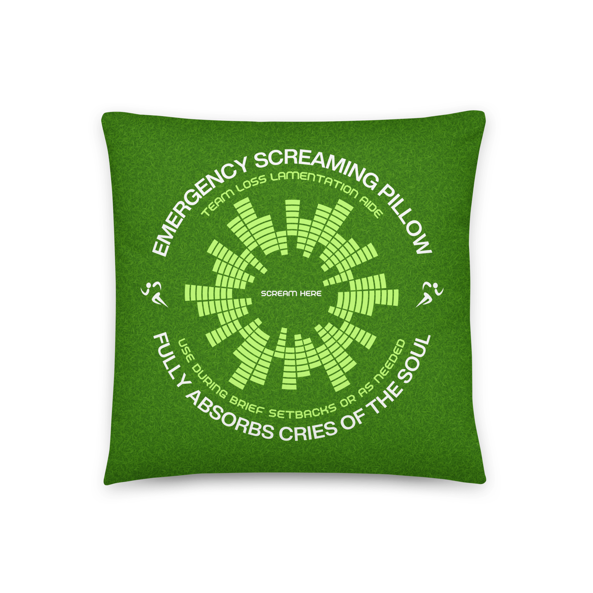 Jolly & Goode Pillow Emergency Screaming Pillow | Sport Edition Cheeky British Style