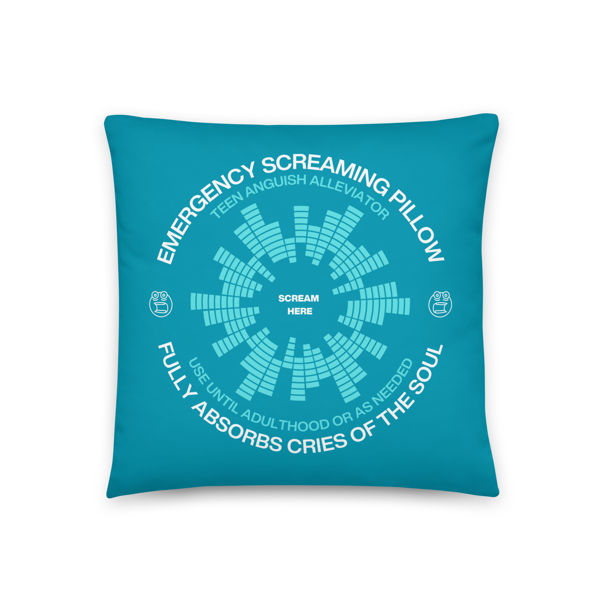 Jolly & Goode Pillow Emergency Screaming Pillow | Teen Edition Cheeky British Style