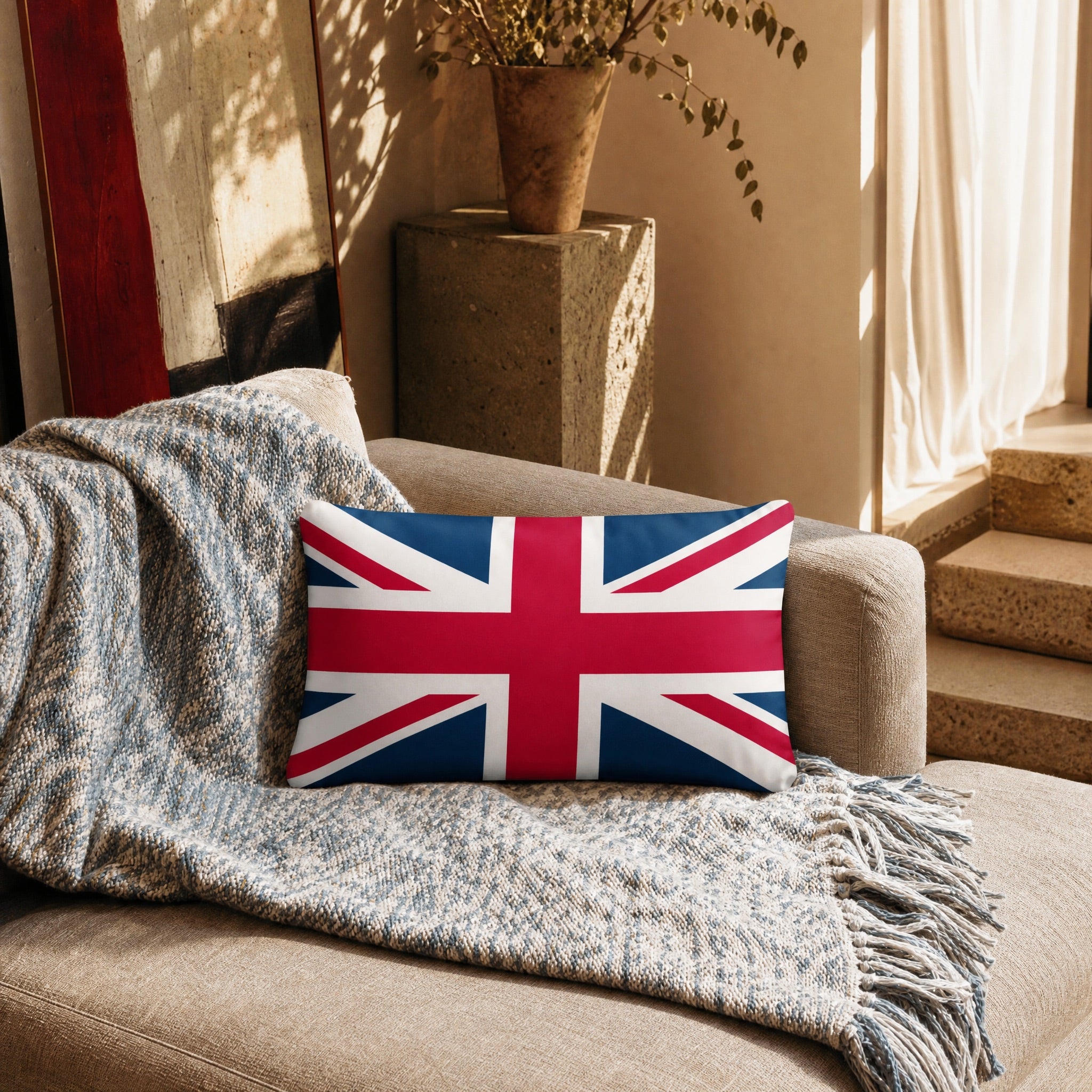 Jolly & Goode Pillow Union Jack Pillow Cheeky British Style