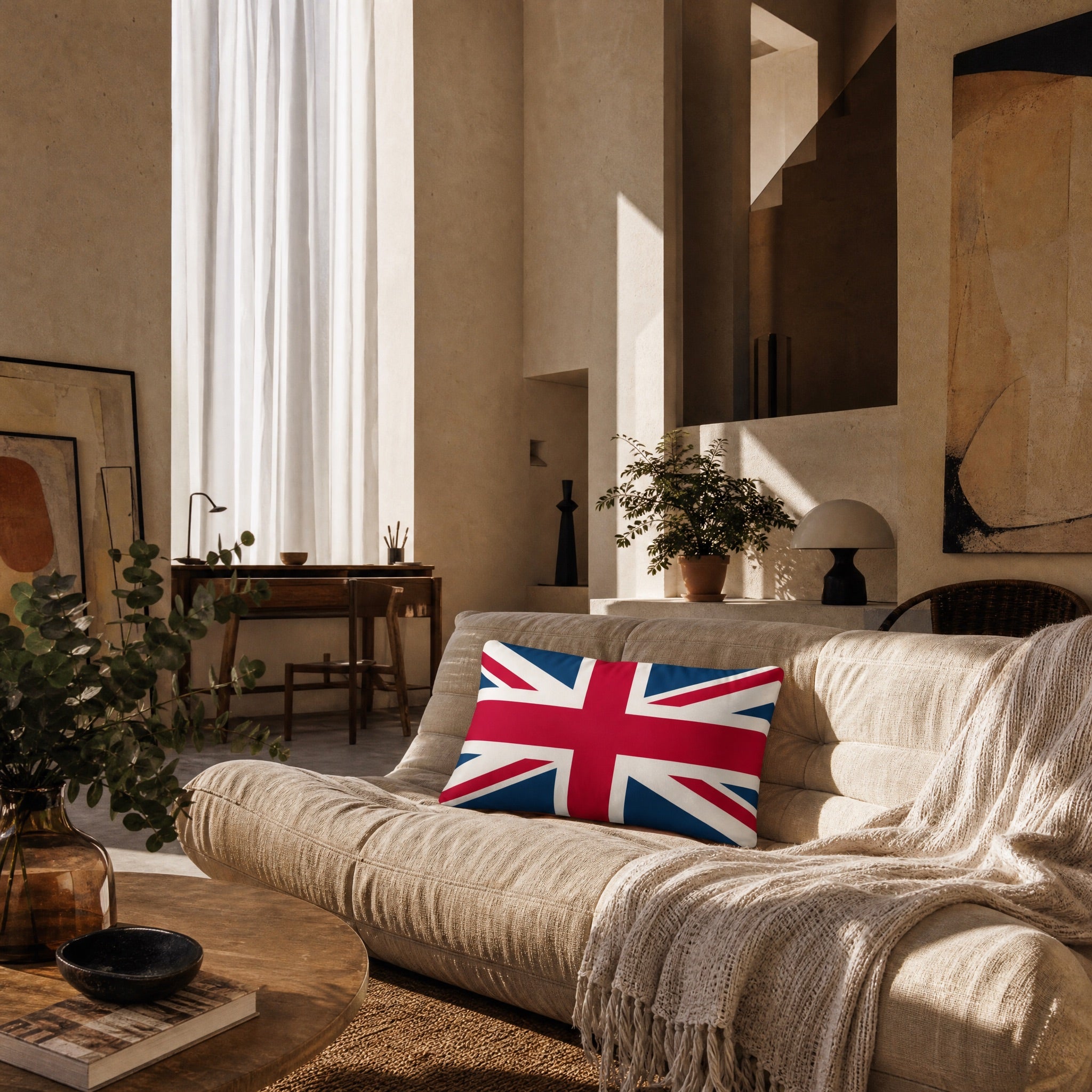Jolly & Goode Pillow Union Jack Pillow Cheeky British Style