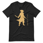 Jolly & Goode Pirate Silhouette T-shirt | Unisex Black Heather / S Shirts & Tops Jolly & Goode