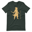 Jolly & Goode Pirate Silhouette T-shirt | Unisex Heather Forest / S Shirts & Tops Jolly & Goode