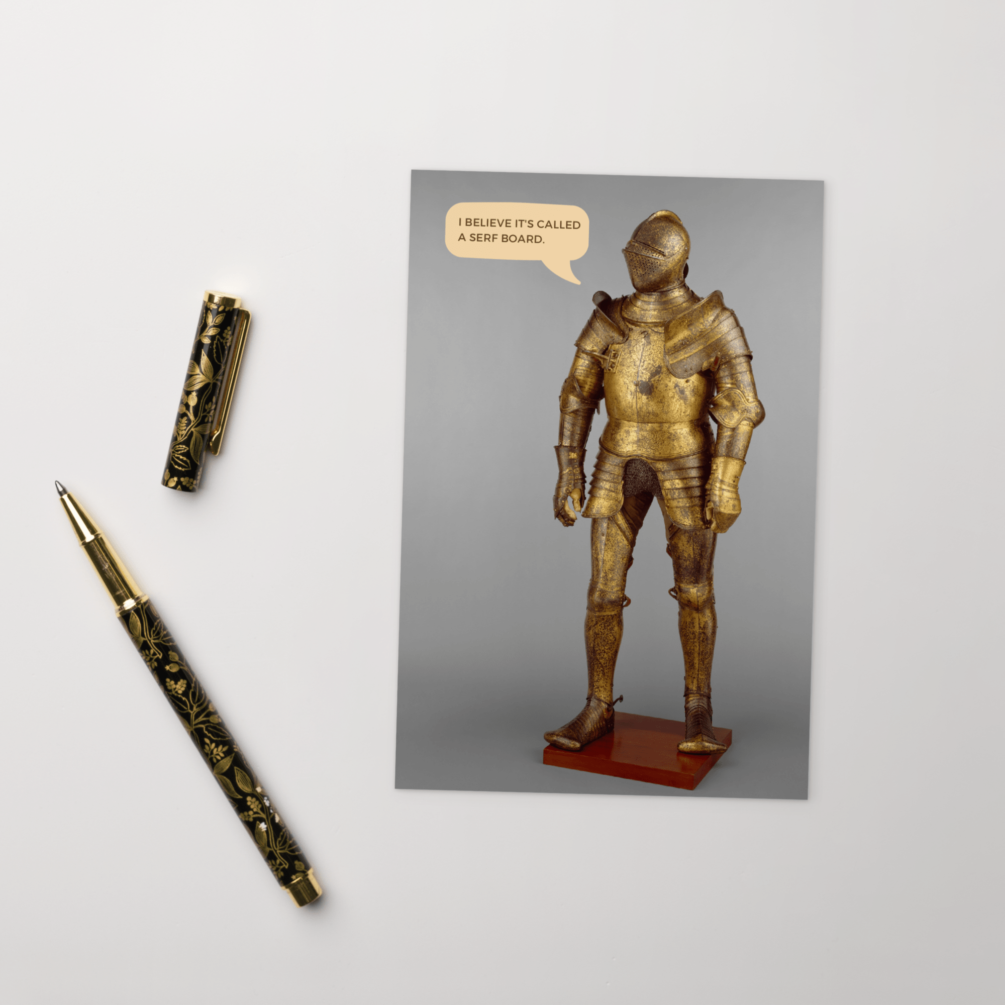 Jolly & Goode Post Cards Serf Board Postcard Cheeky British Style