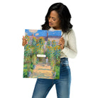 Jolly & Goode Posters, Prints, & Visual Artwork 12″×16″ More Sodding Flowers Poster Cheeky British Style