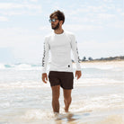 Jolly & Goode Rash Guards & Swim Shirts XS Greenwich Meridian Men's Swim Shirt Cheeky British Style