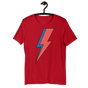 Jolly & Goode Red / S Lightning Bolt T-shirt Cheeky British Style