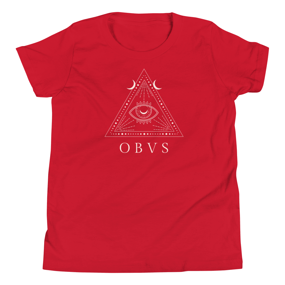 Jolly & Goode Red / S OBVS Youth T-shirt Obviously Cheeky British Style