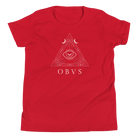 Jolly & Goode Red / S OBVS Youth T-shirt Obviously Cheeky British Style