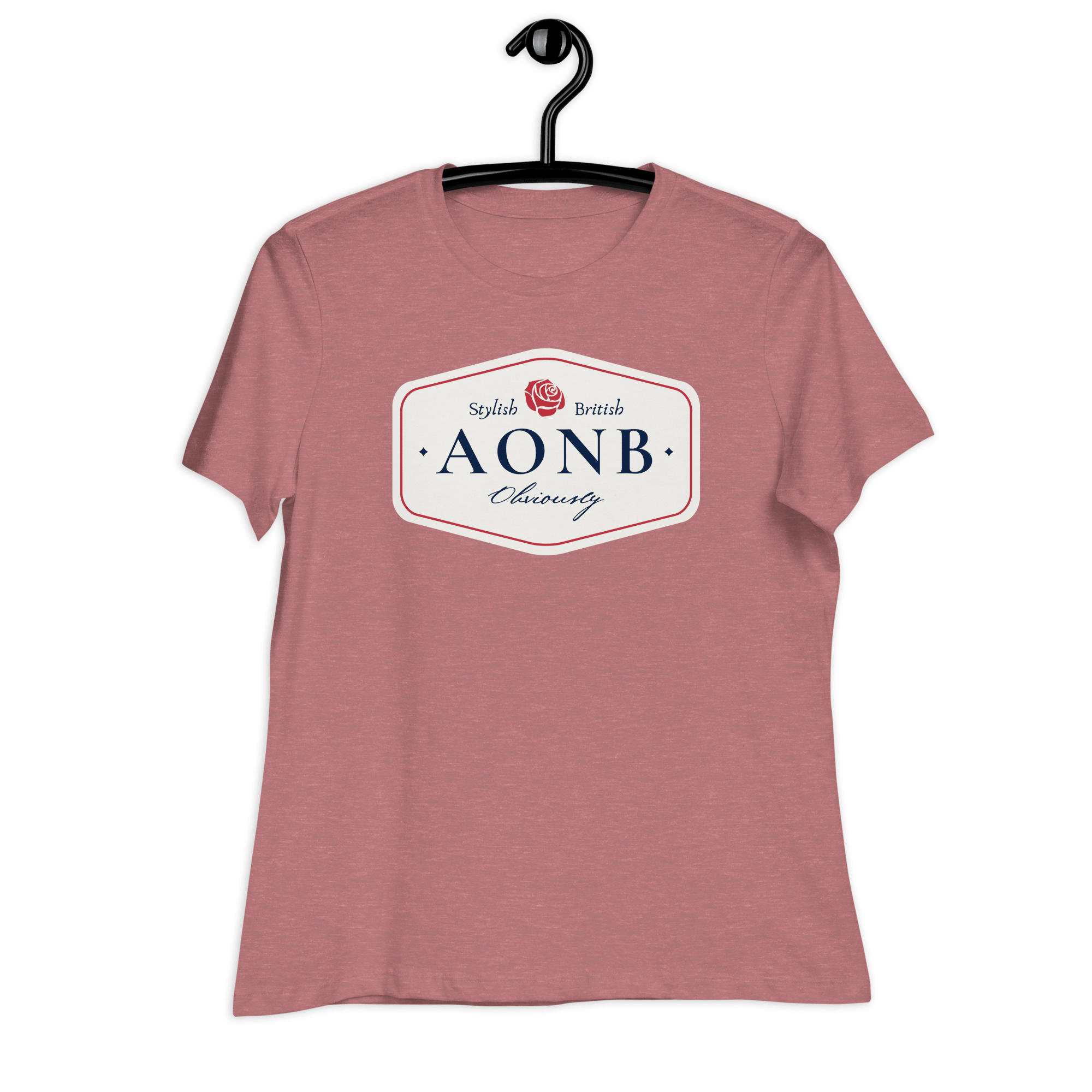 Jolly & Goode Shirts & Tops AONB Women's Relaxed T-Shirt | Area of Outstanding Natural Beauty Cheeky British Style