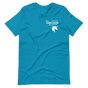 Jolly & Goode Shirts & Tops Aqua / S British Unicorn Outfitters T-shirt | Left Chest Cheeky British Style