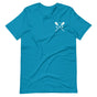 Jolly & Goode Shirts & Tops Aqua / S River Exe T-shirt | Exeter Gift Shop Cheeky British Style