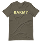 Jolly & Goode Shirts & Tops Army / S Barmy T-shirt | Unisex Cheeky British Style