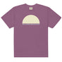 Jolly & Goode Shirts & Tops Berry / S Brighton & Hove Sun | Garment-dyed Heavyweight T-shirt Cheeky British Style
