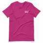 Jolly & Goode Shirts & Tops Berry / S Jolly & Goode T-shirt | Handwritten Cheeky British Style