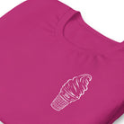 Jolly & Goode Shirts & Tops Berry / S Yes Ice Cream Cone T-shirt Cheeky British Style