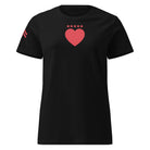 Jolly & Goode Shirts & Tops Black / S Army of Love | Five Star Heart | Women’s Tee Cheeky British Style