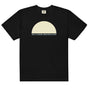 Jolly & Goode Shirts & Tops Black / S Brighton & Hove Sun | Garment-dyed Heavyweight T-shirt Cheeky British Style