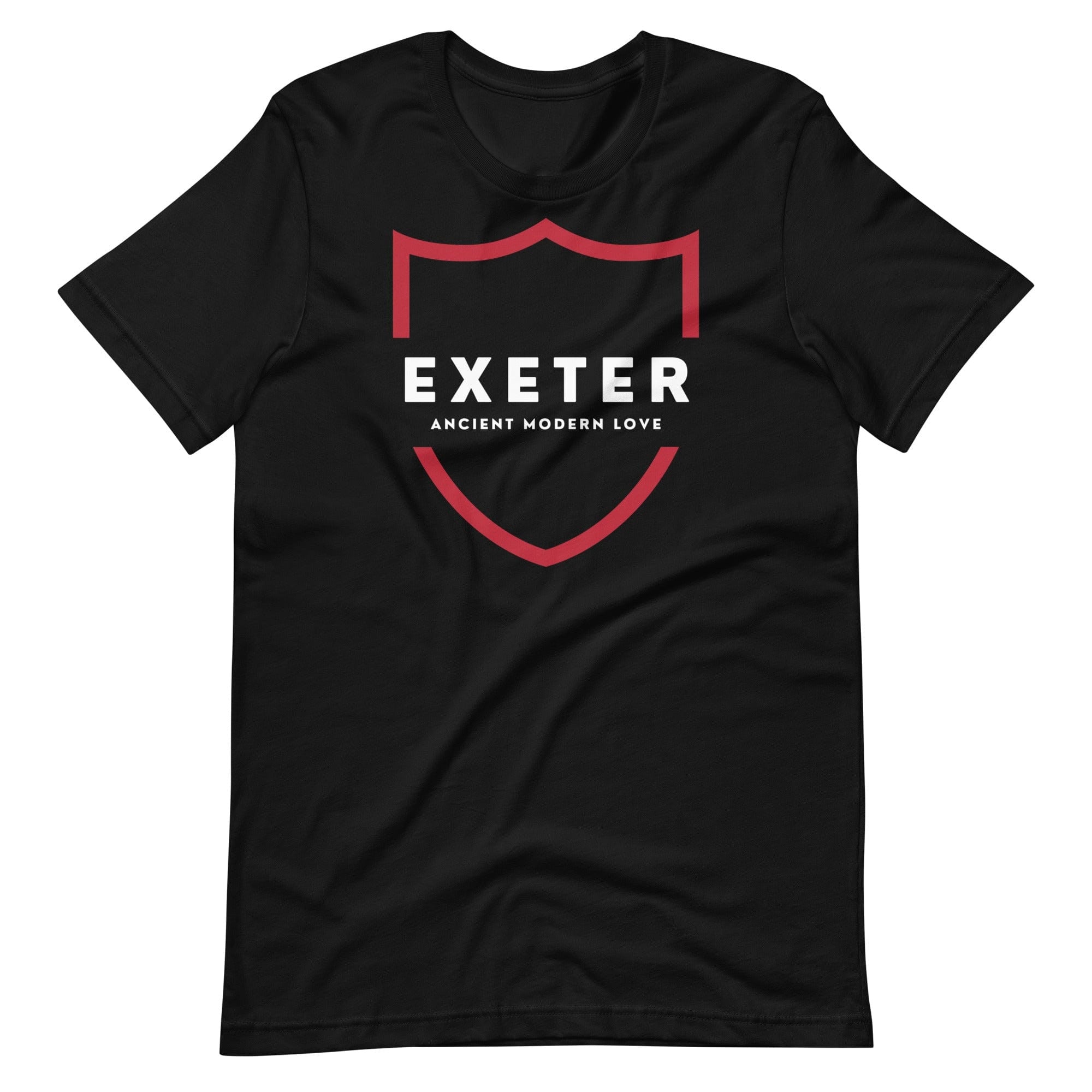 Jolly & Goode Shirts & Tops Black / S Exeter Ancient Modern Love T-shirt Cheeky British Style